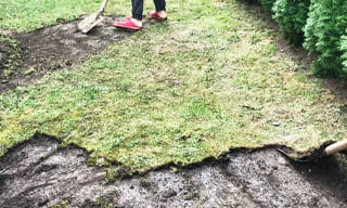 Снятие дерна старого газона в Ангарске – от 530 руб. | 2Землекопа-Нгр